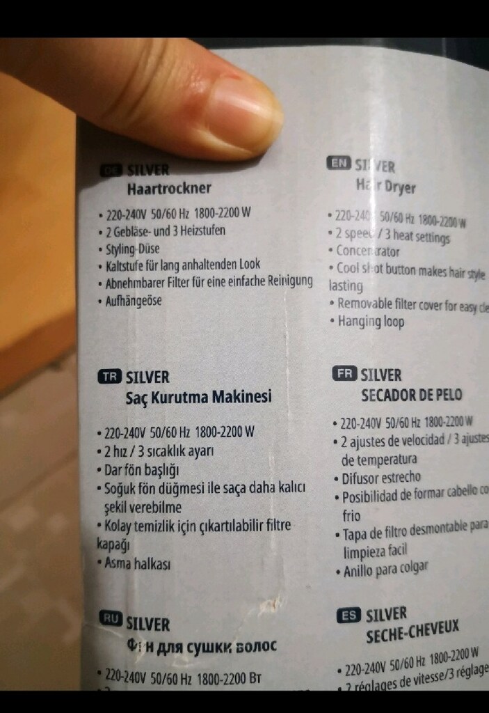 Saç kurutma makinesi - 5