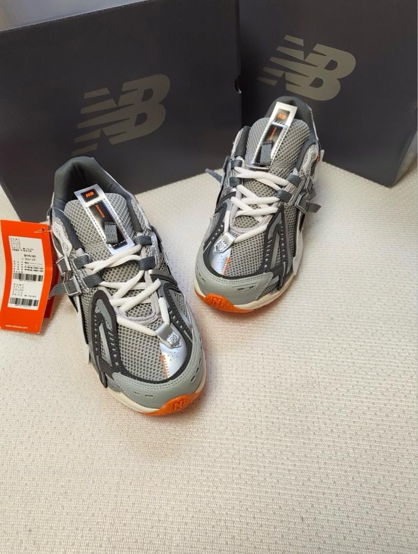 ‼‼NEW BALANCE 1906A GREY ORANGE – İTHAL - 4