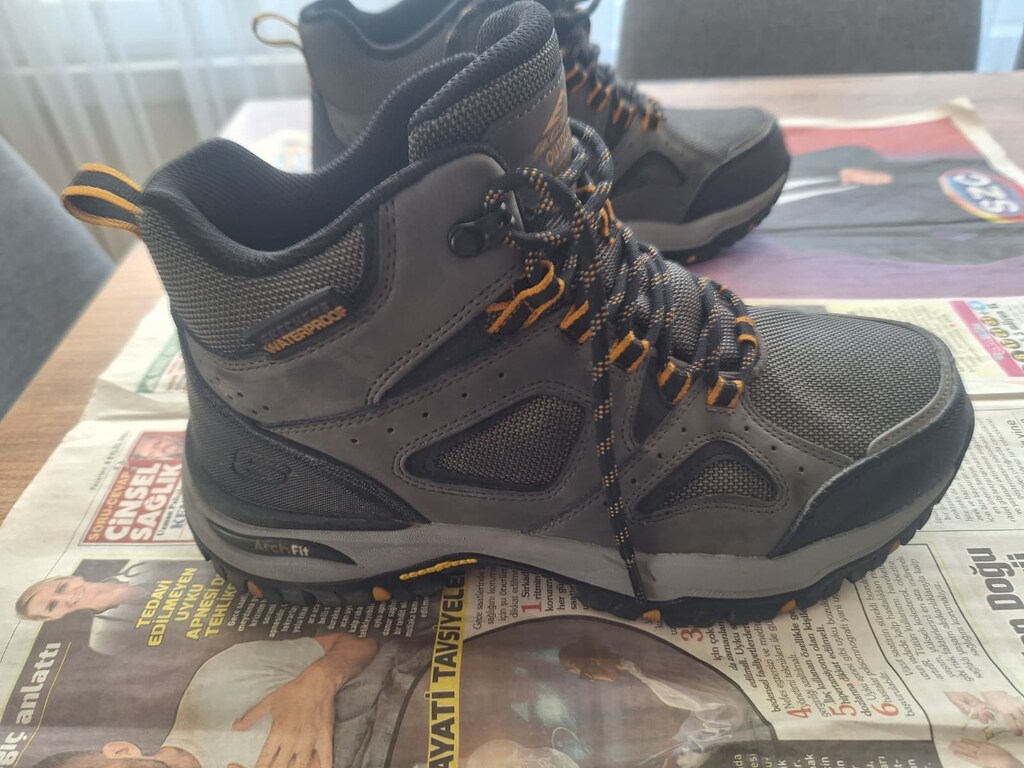 Skechers Outdoor Bot ARCH FİT Erkek Gri 41 numara