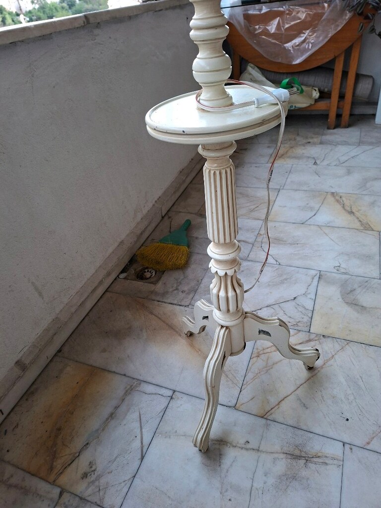 ahşap ayklı lanba - 2
