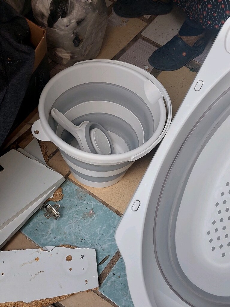 katlanabilir bebek küvet seti - 4