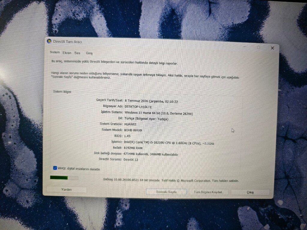 Huawei Bohb-wax9 Notebook - 2