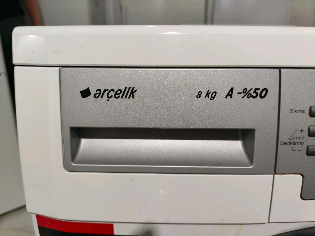 Arçelik 8 kg A+++ enerji 1200 devir çok temiz çamaşır makinesi - 5
