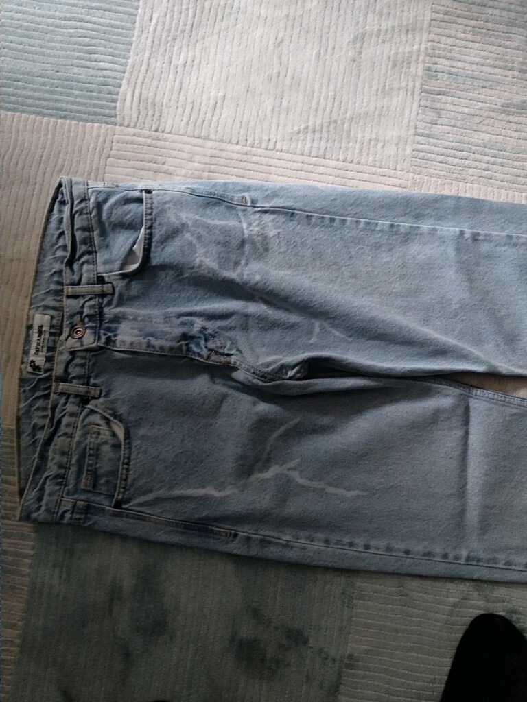Yıldırım desenli baggy pantolon