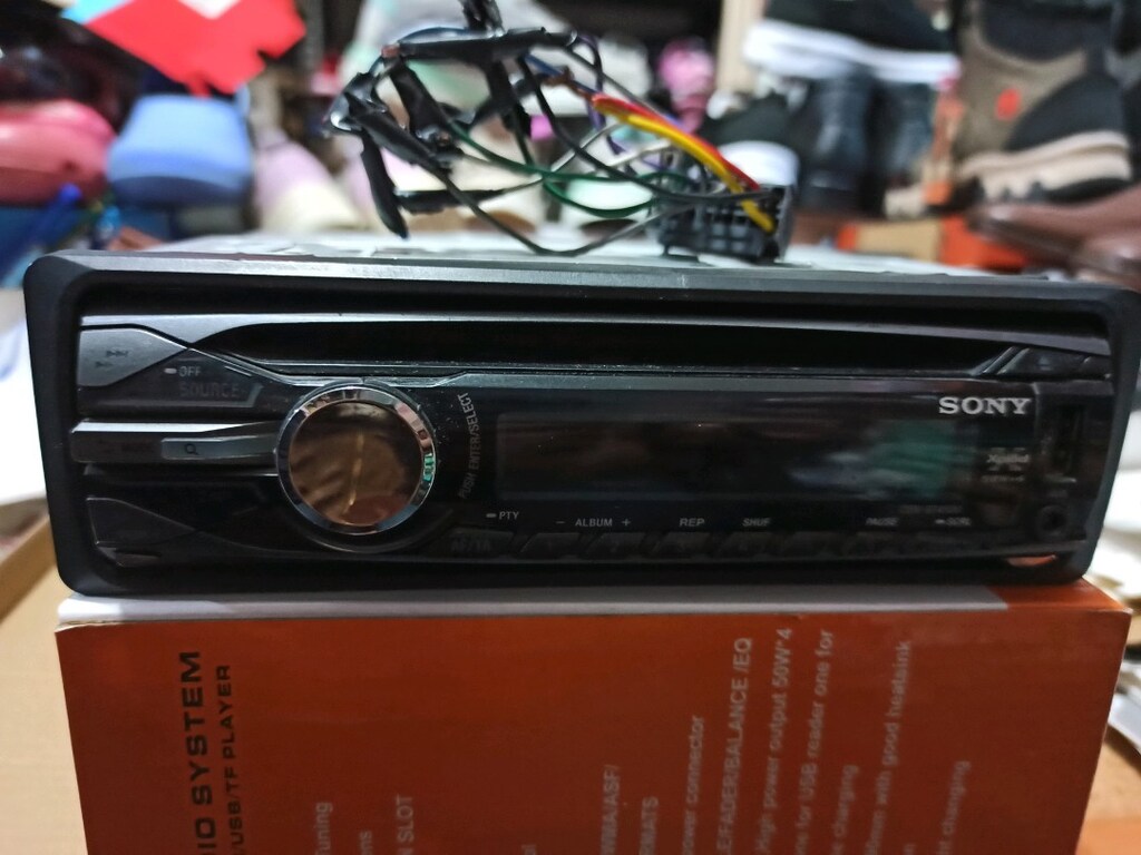 SONY USB aux CD radyo tek anfi çıkışli oto teyp sorunsuz çok temiz - 5