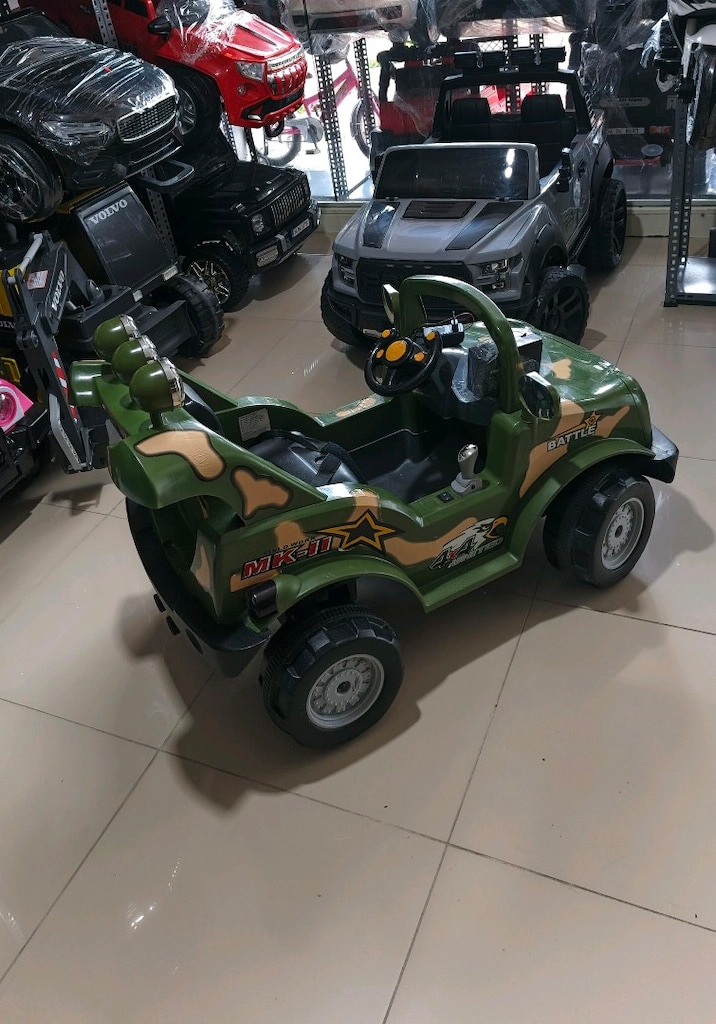 (AnkaCar ÇOCUK OTO GALERİ) +3 YAŞ ÜZERİ(KUMBARA SİZ) AKÜLÜ ARABA - 6