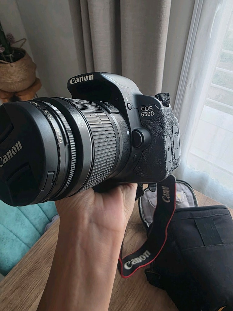 temiz fotoğraf makinesi çanta ve ek lens ile - 5