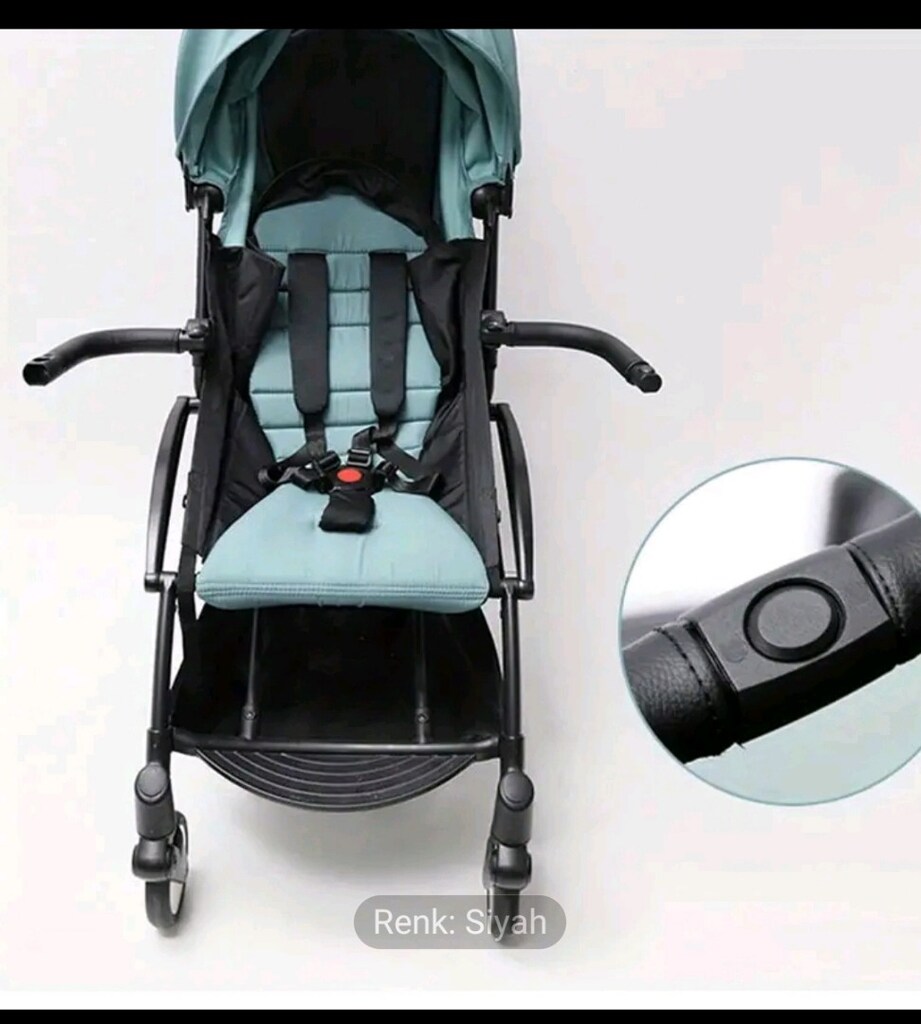 Bebek Arabası Kolu Koruyucu - Ergonomik Ayak Desteği Bebek Arabası Aks - 4