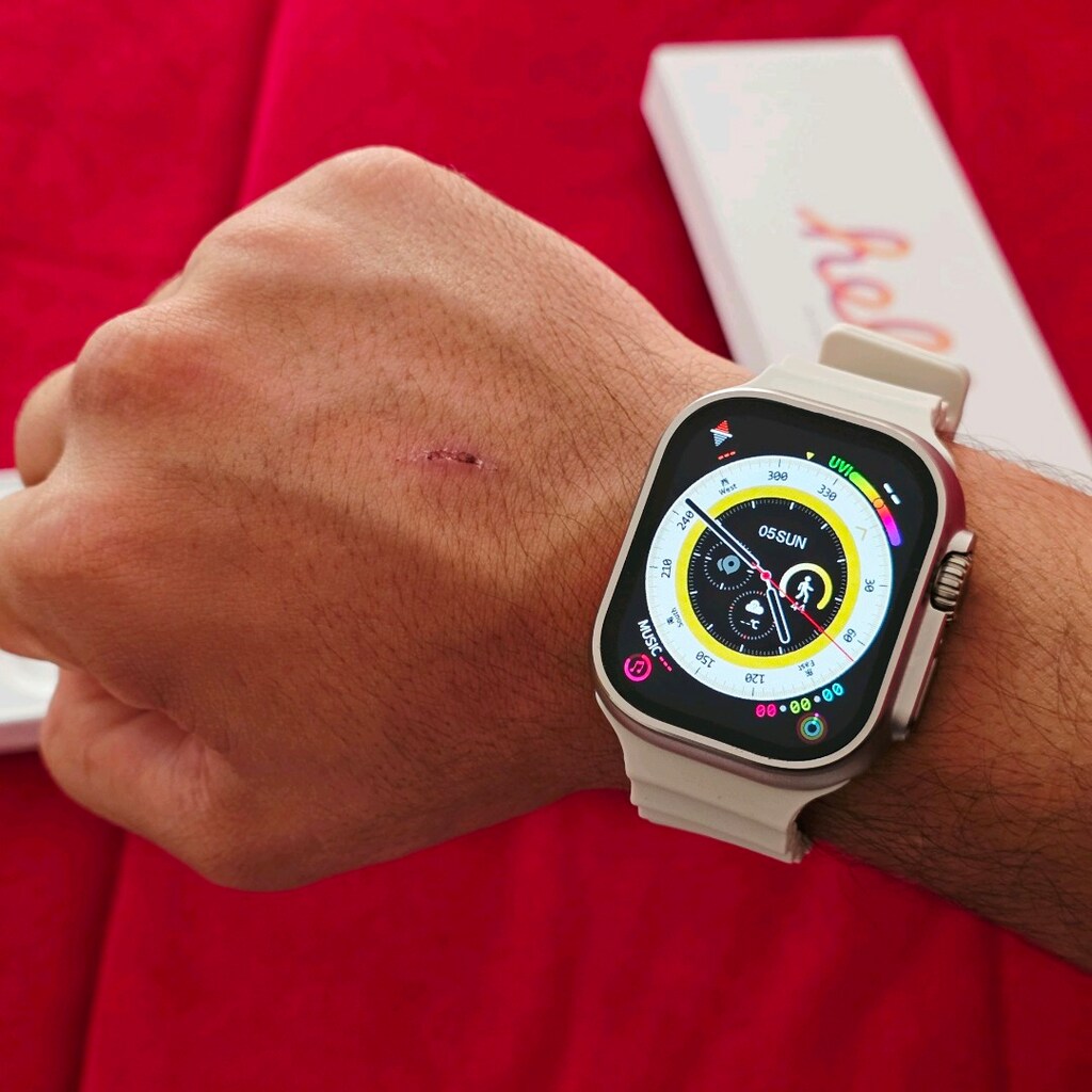 Sıfır Hello Watch 3 Ultra Akıllı Saat - Şarj Başlığı Hediyeli! - 6