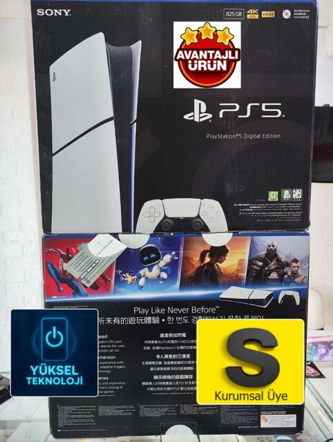 PlayStation 5 Slim Sıfır Kapalı Kutu
