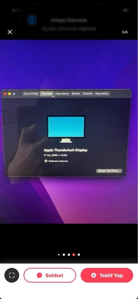 Temiz Kullanılmış iMac 21.5” (Late 2013) + Logitech Set Hediye! - 10