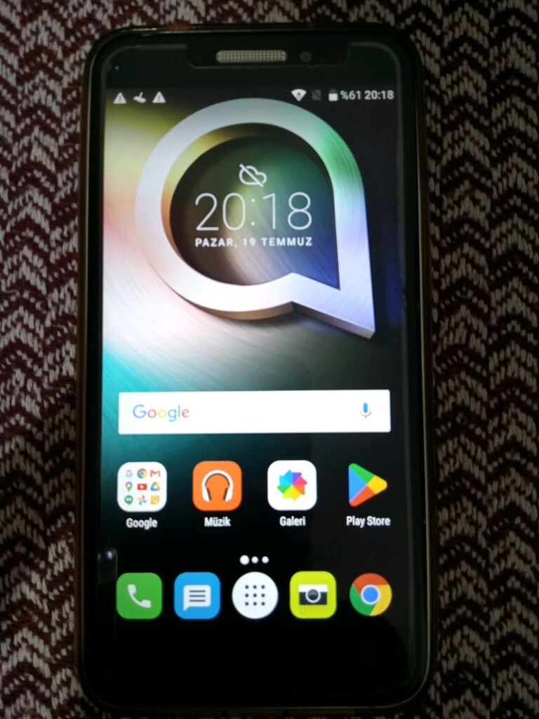 Alcatel shine lite cep telefonu