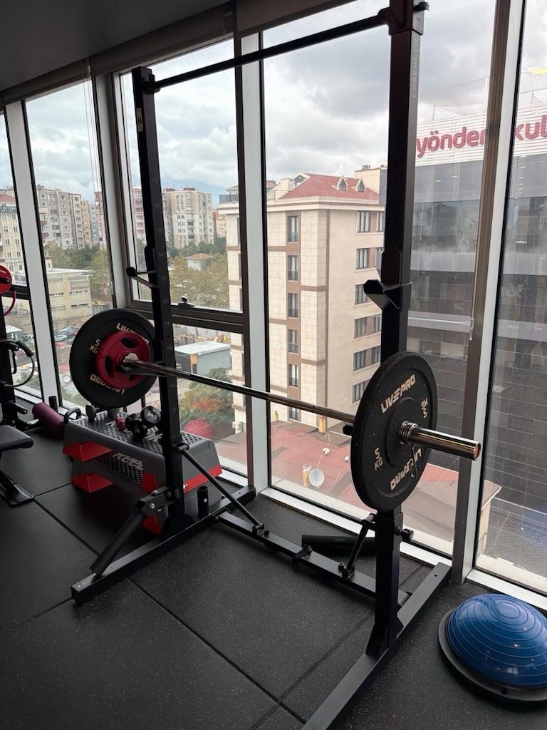 Squat rack olimpik bar - 2