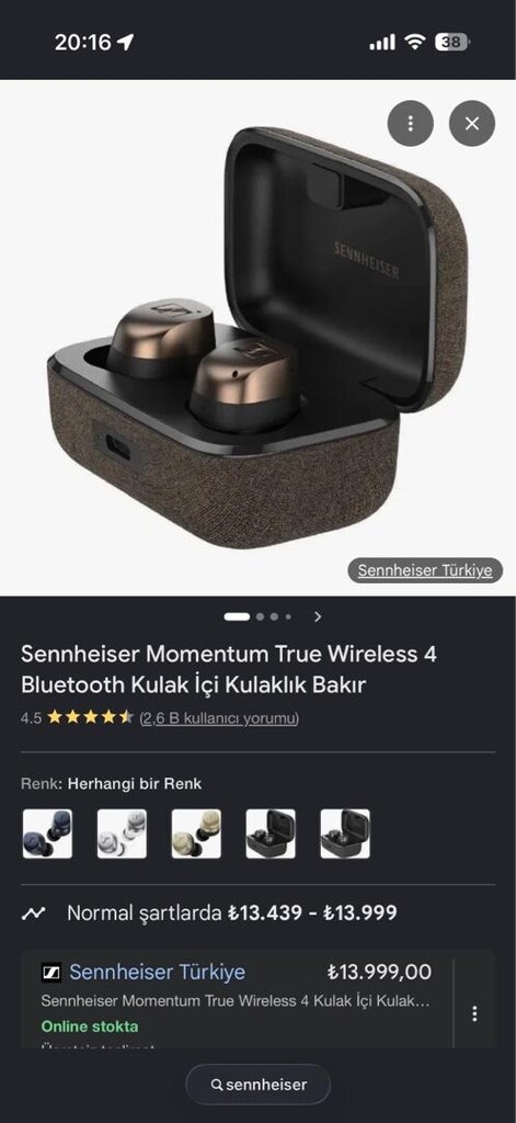 sennheiser cok temiz - 2