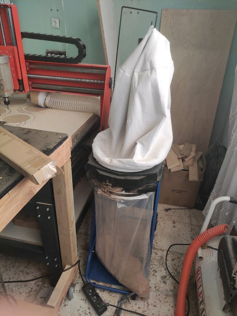 scheppach dc500 toz emme makinası - 2