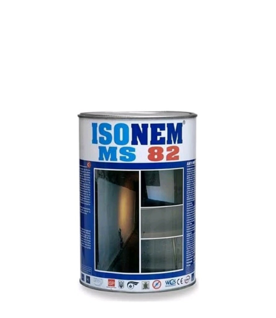 İsonem MS 82 Beyaz 5Kg Nem Boyası İç ve Dış Duvarlar için - 2