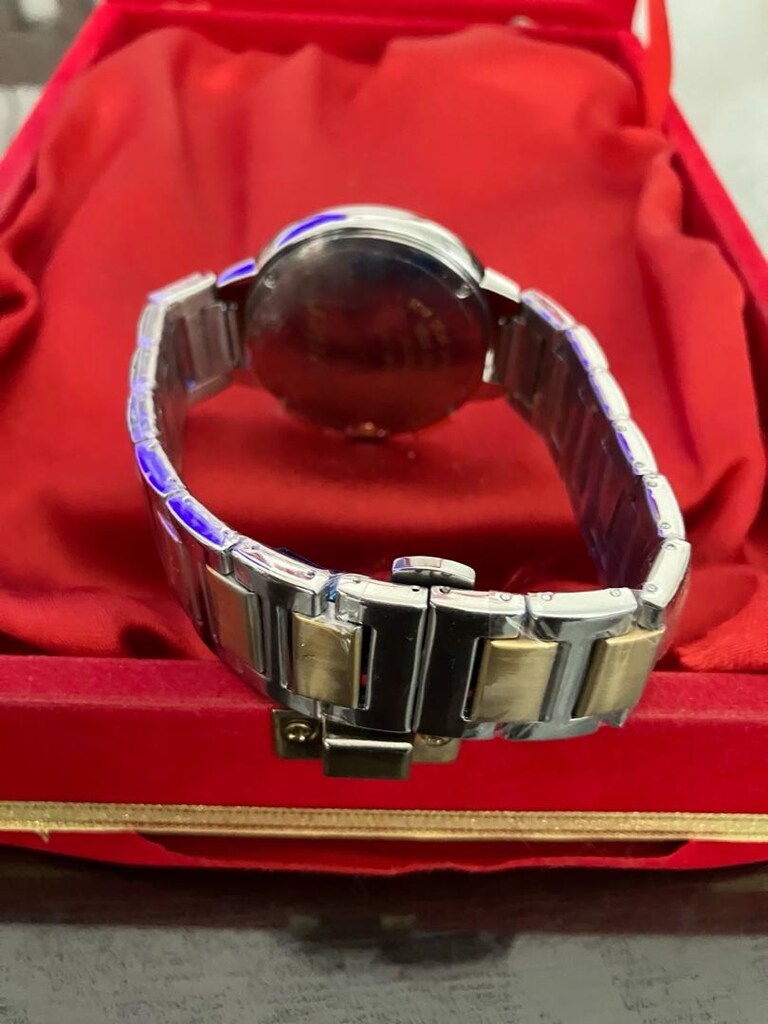 Cartier Ballon Bleu Chronograph Çift Tonlu erkek kol saati.. - 6