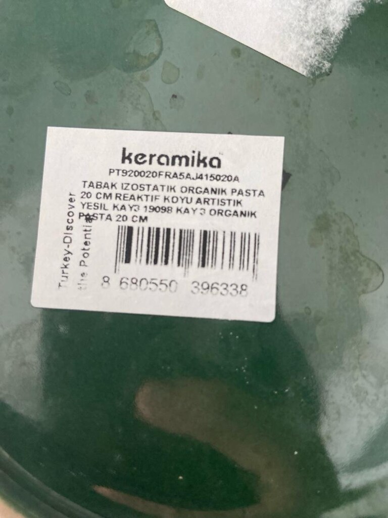 KERAMİKA 12 Lİ TATLI/PASTA TABAĞI - 5