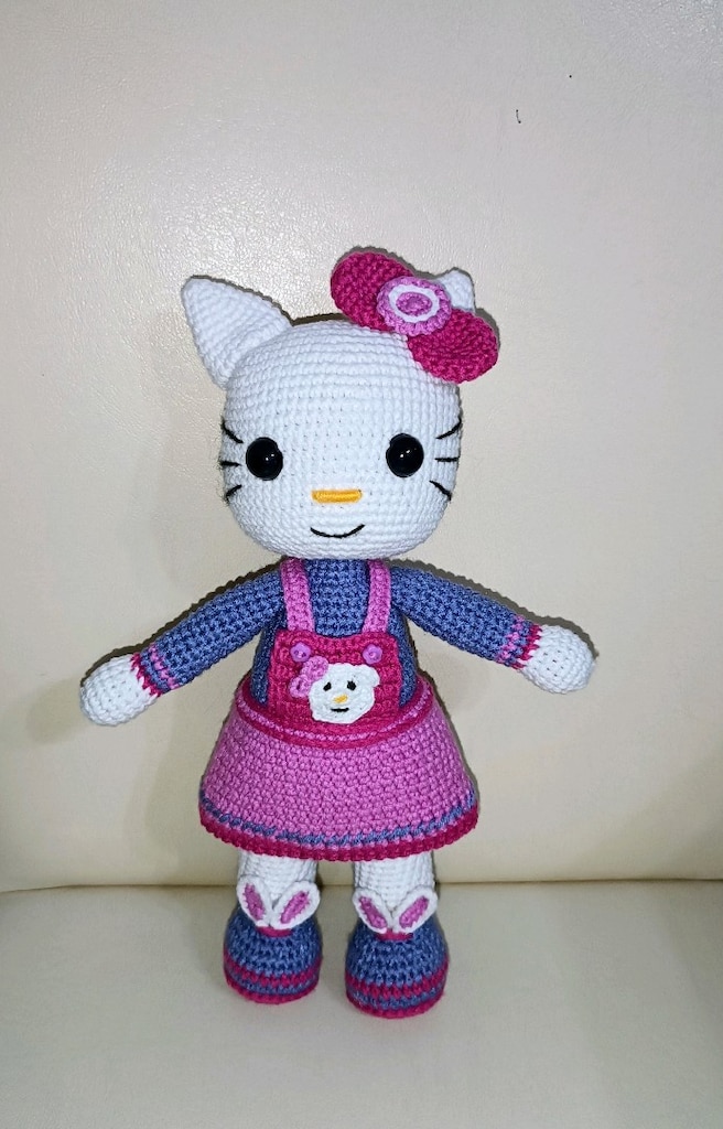 Amigurumi Mor düşler Hello Ktty.. - 10
