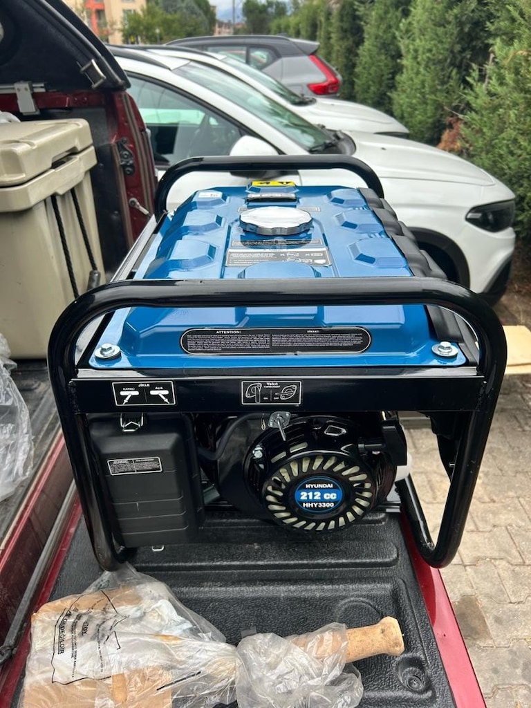 Hyundai HHY3300 2.8 KW jeneratör hiç kullanılmadı - 3