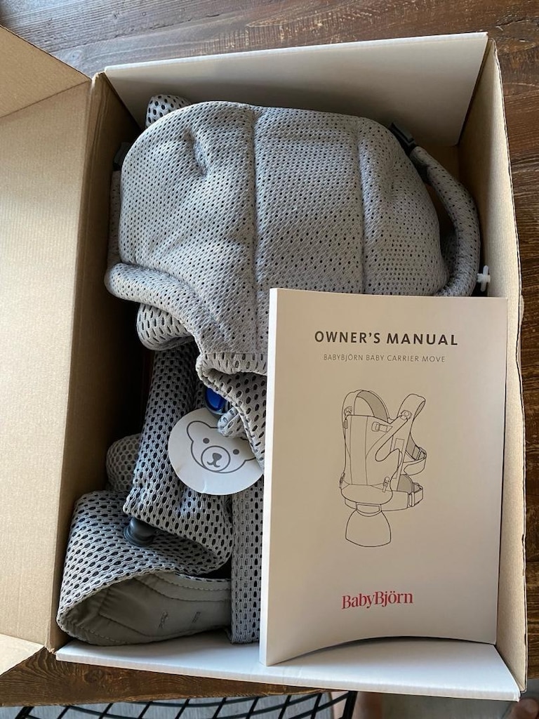 BabyBjörn One Air 3D Mesh Kanguru – Tertemiz, Az Kullanılmış - 2