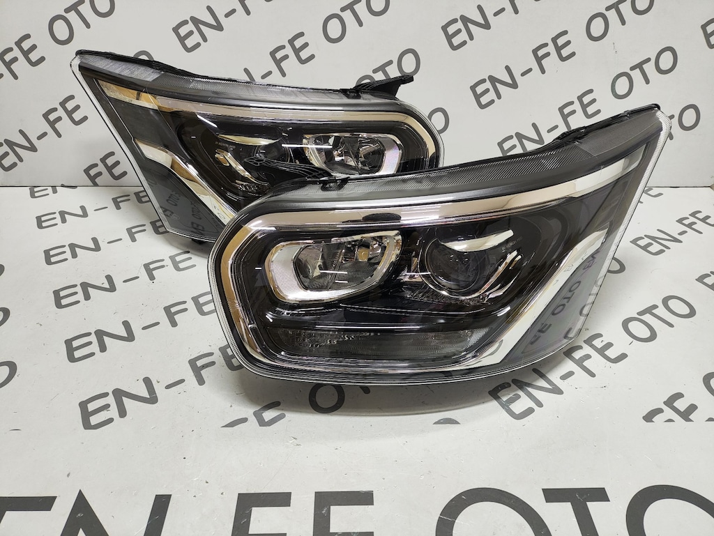 FORD TRANSİT LEDLİ LED MERCEKLİ XENON SAĞ SOL FAR ORJİNAL SIFIR - 2