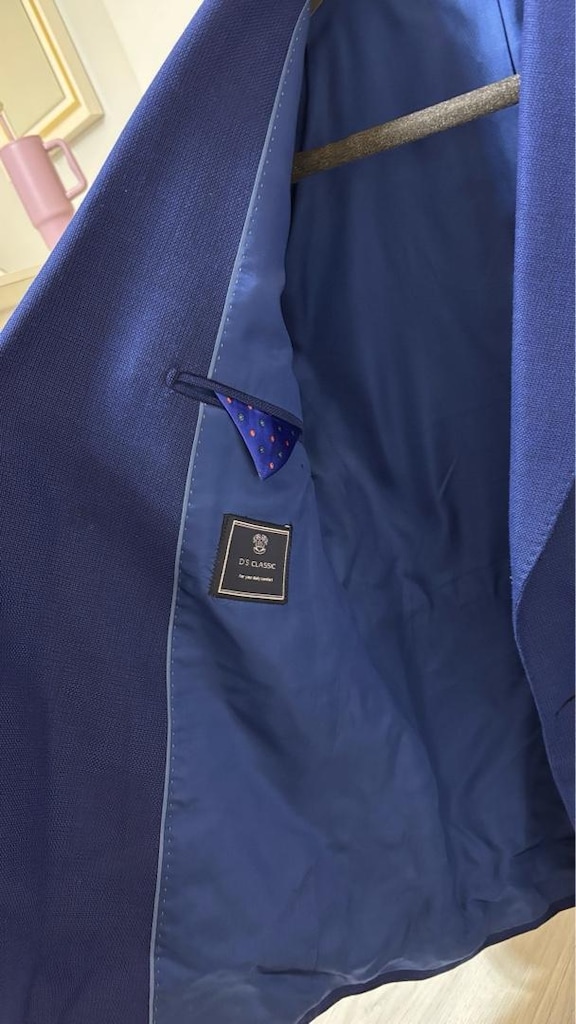 Mavi Blazer Ceket - DS Damat - 4