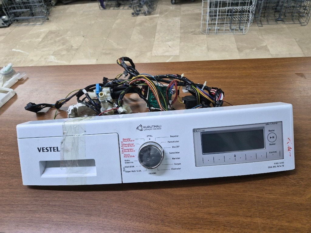 Vestel 9/6 KG CKA-XXL 9614 TE 2.el Çıkma Kablo Tesisatı dahil - 10