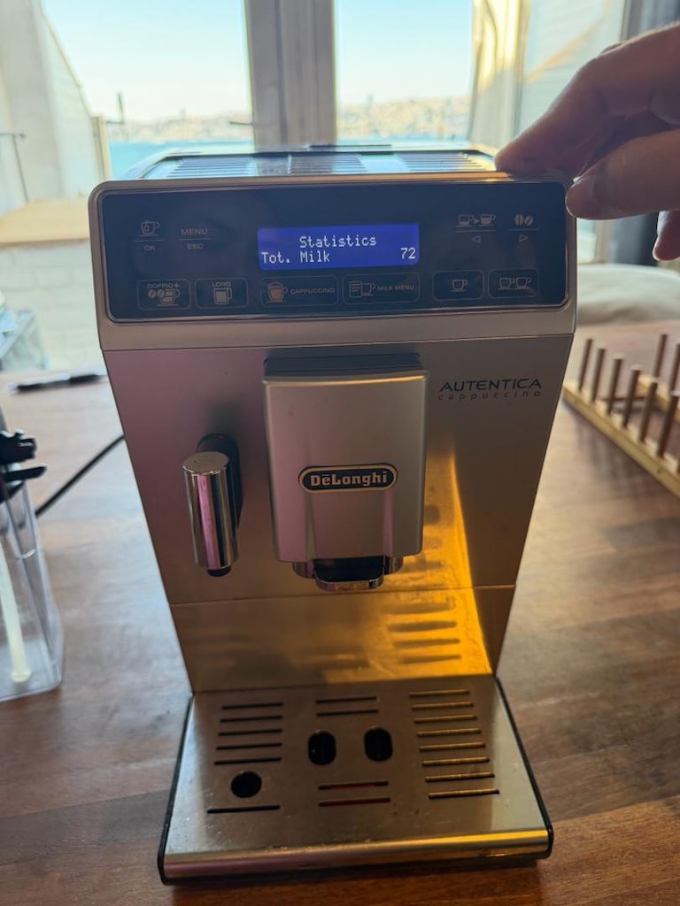 İyi kullanılmış Delonghi Autentica Cappuccino Kahve Makinesi - 10