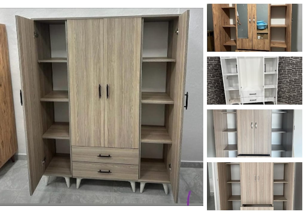 4 kapaklı elbise dolabı hrvuicksci - 3