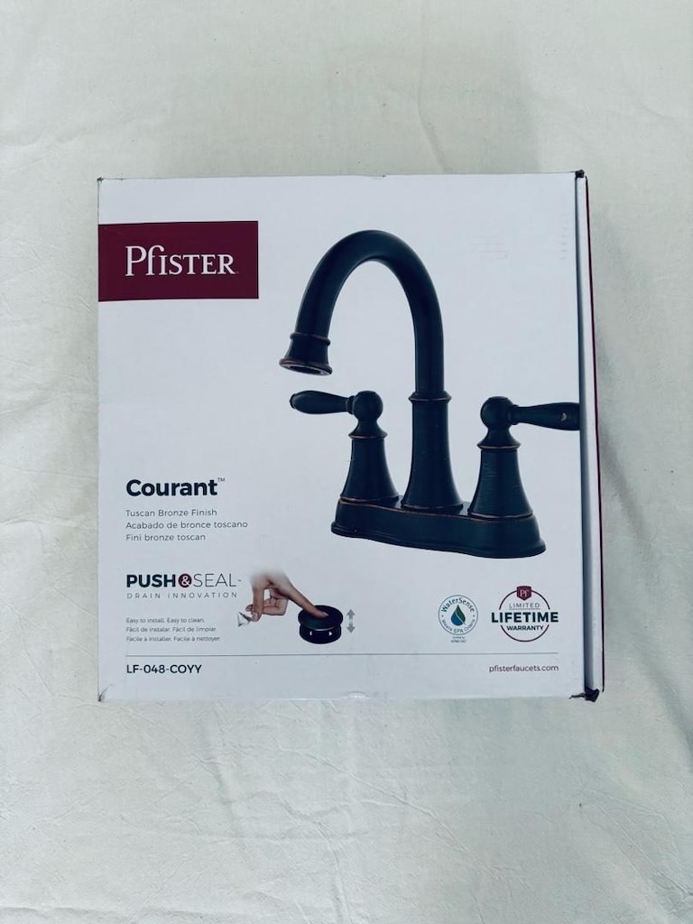 Pfister Banyo Bataryası Antik Bronz - 6