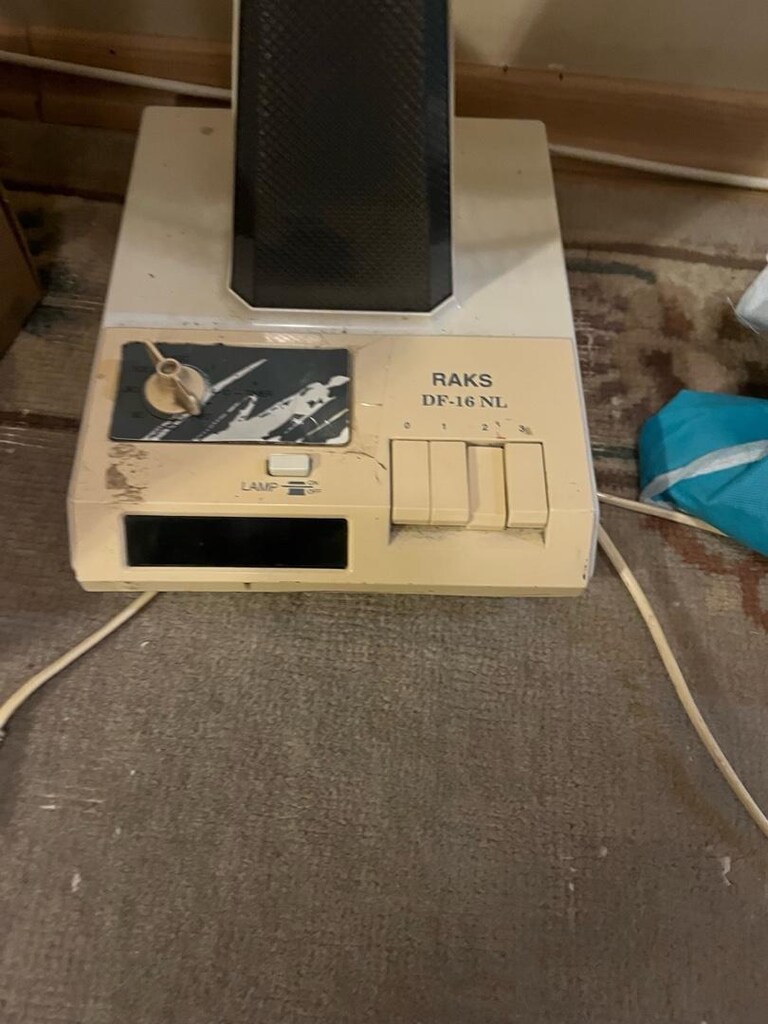 raks 1984 vantilatör vintage - 2