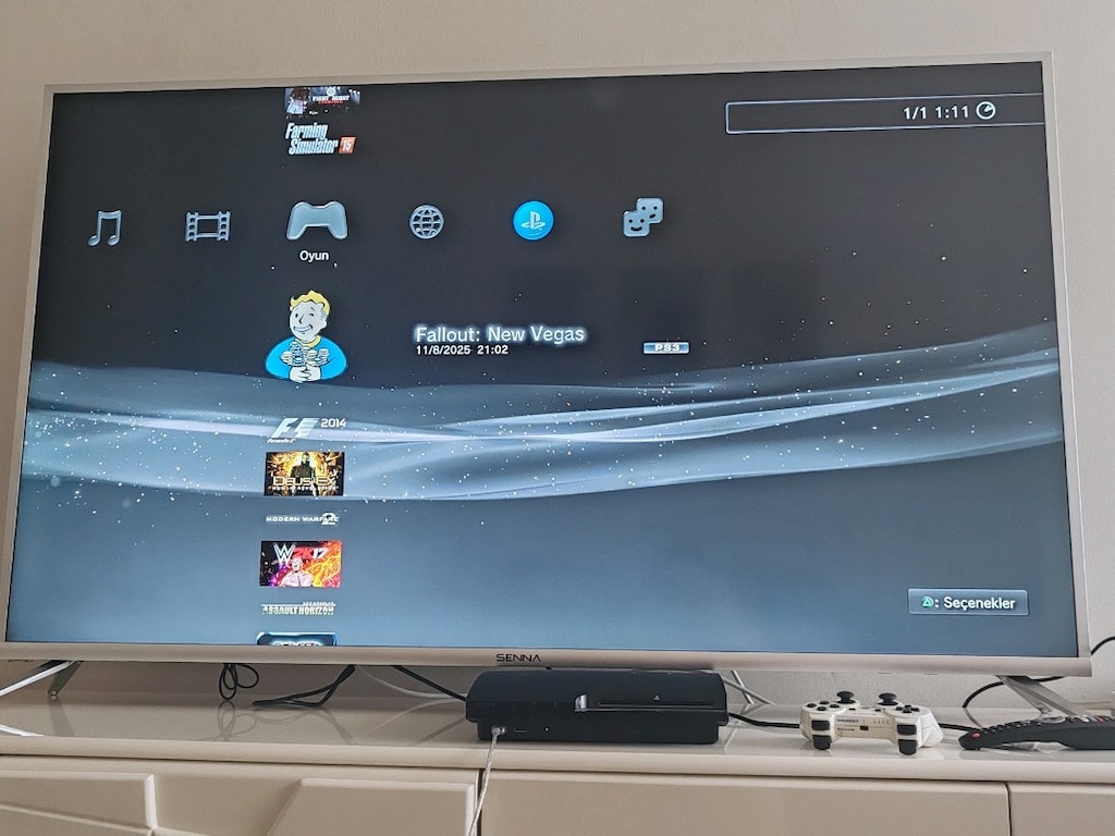 PS3 slim kasa 30/35 oyun var - 14