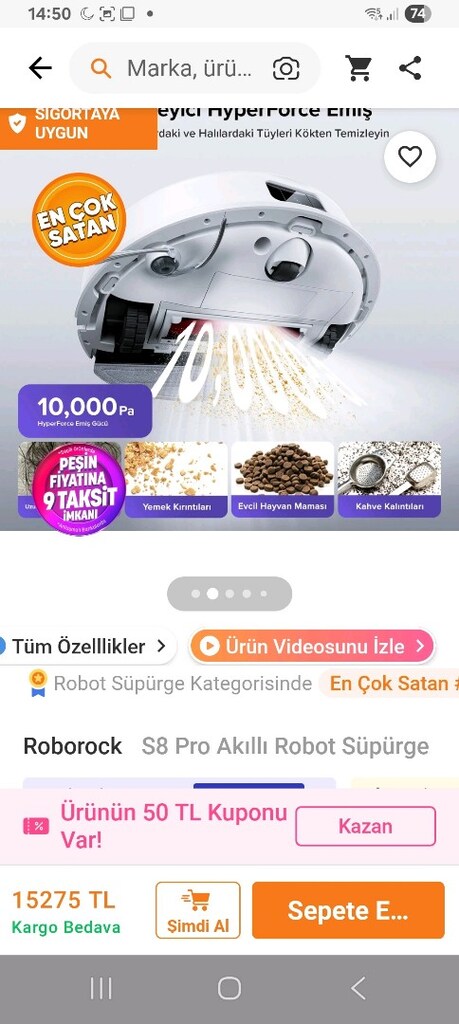 roborok robot süpürge - 4