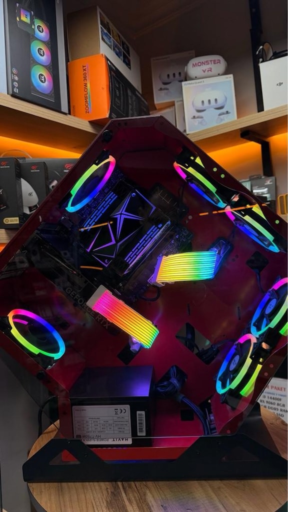 " TEMİZ " R9 7900X / RTX 4060 8GB / 16GB DDR5 / 1TB SSD - SİSTEM - 4