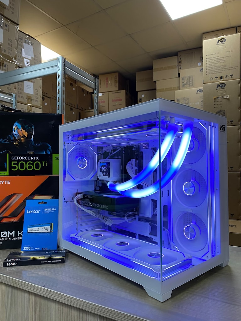 SIFIR ULTRA 5 225F-RTX 5060Tİ 8 GB GAMİNG AKVARYUM KASA - 6