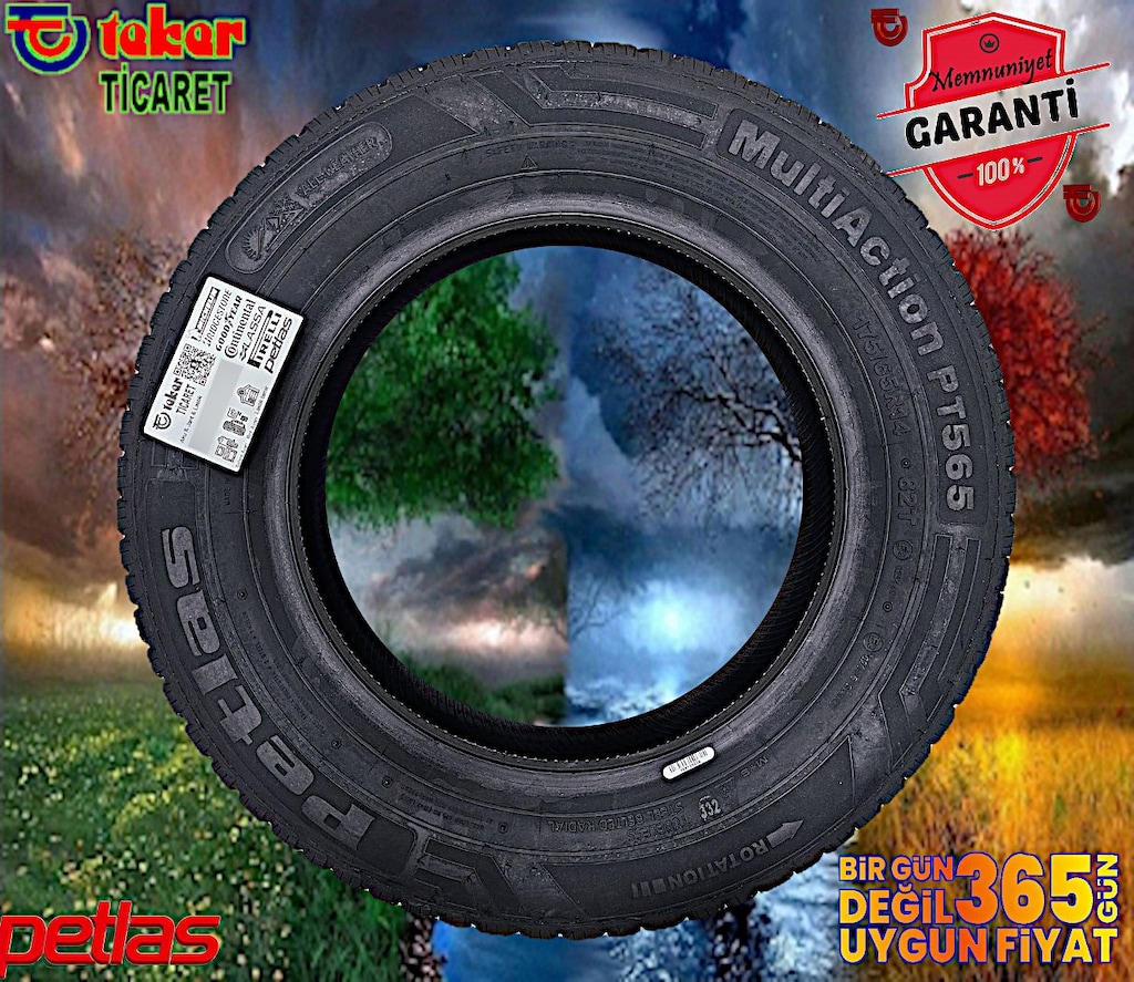 175 65 14 PETLAS PT565 #4 MEVSİM# TEKER TİCARET - 2