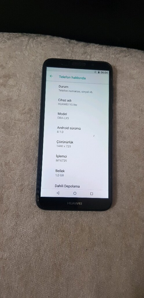 Huawei Y5 Lite kusursuz tertemiz türkiye kayıtlı - 17
