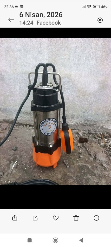 bıçaklı su pompası - 4