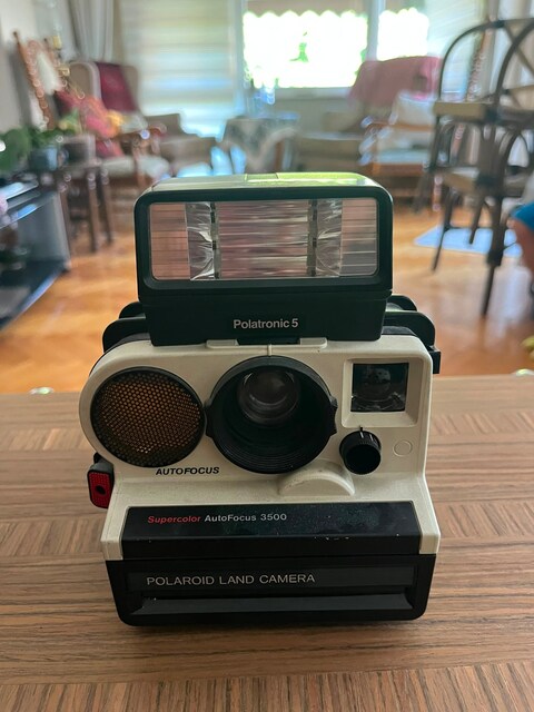 Polaroid Autofocus 3500 & Flaş