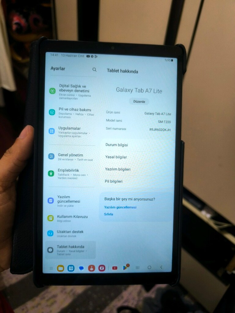 Samsung tab A7 lite 32/3 android tablet - 2