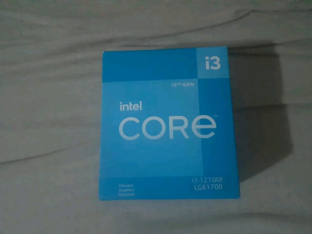 intel core i3 12100f - 2