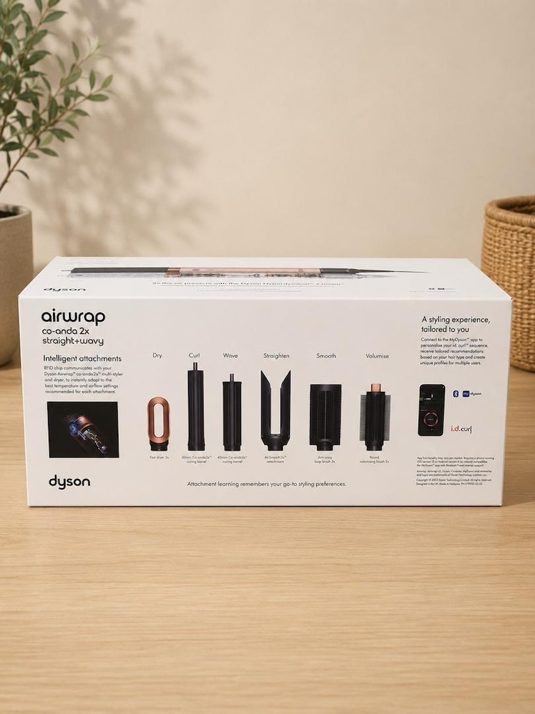 Dyson Airwrap Co-anda 2X Straight + Wavy Saç Şekillendirici Sıfır - 2