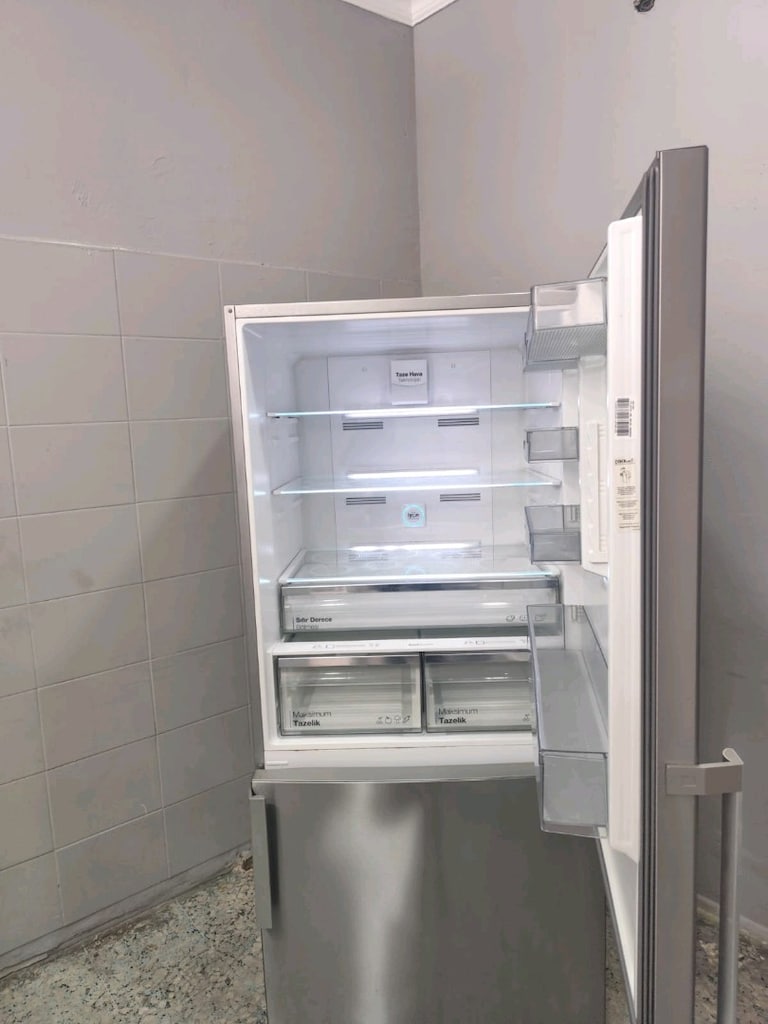 VESTEL İNOX ALTAN DİFRİZLİ BUZDOLABI YENİ MODEL SORUNSUZ ÇALIŞAN - 4
