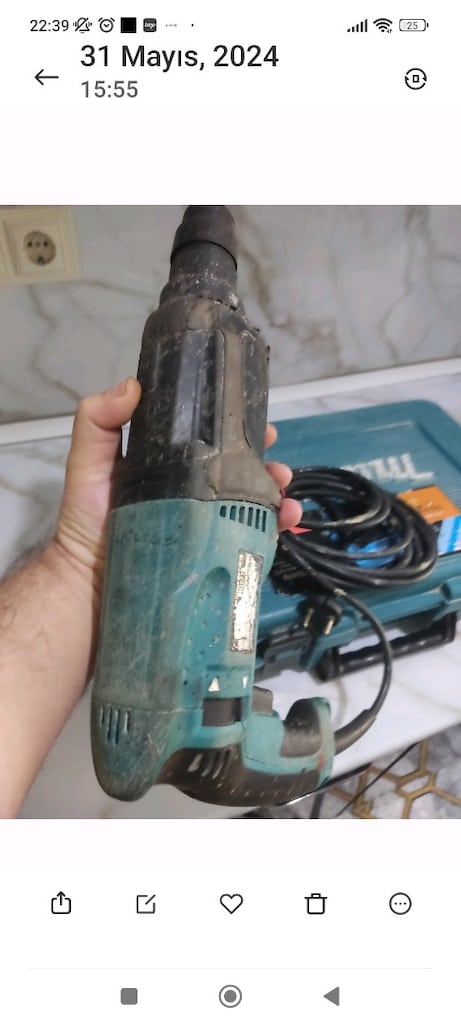 Makita orijinal kırıcı delici matkap - 4