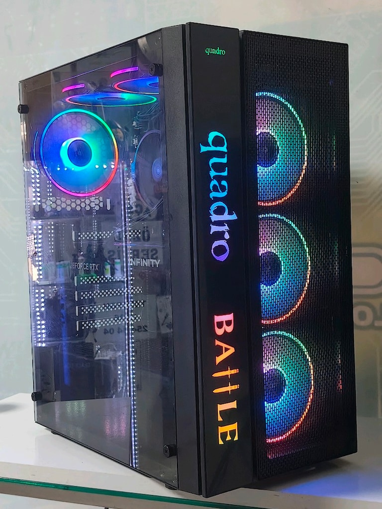 RTX 5060 RYZEN5 7500F 16GB RAM 512GB M2SSD 650W QUANTUM KASA - 3