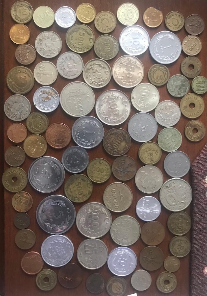 çok eski paralar