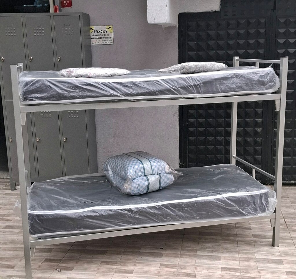 METAL PERSONEL RANZASI 2 YATAK TÜM İST İÇİ AYNI GÜN ÜCRETSİZ TESLİMAT - 6