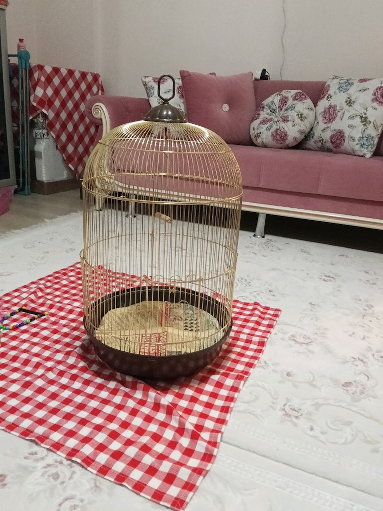 KAFES Toplu Kuş Kafesi Seti + Zengin Oyuncak & Aksesuar Paketi - 2