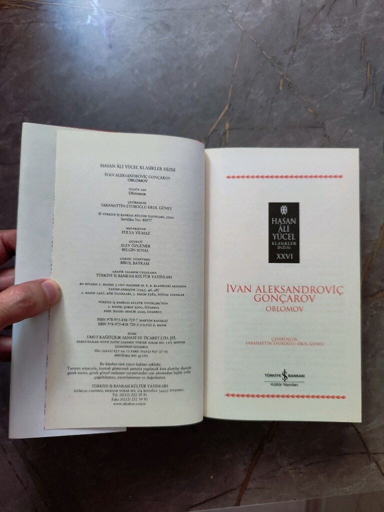 Oblomov Ciltli - 3